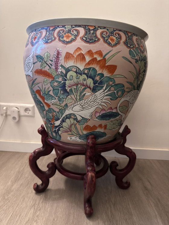 Image 1 of Grand bol chinois en porcelaine