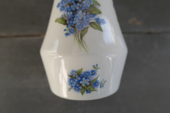 Image 1 of Vintage Royal Schwabap Vase Forget-Me-Nots