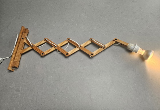 Image 1 of Vintage Scissor Lamp Gebr. Mölle