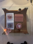 Fantastische glazen salontafel
