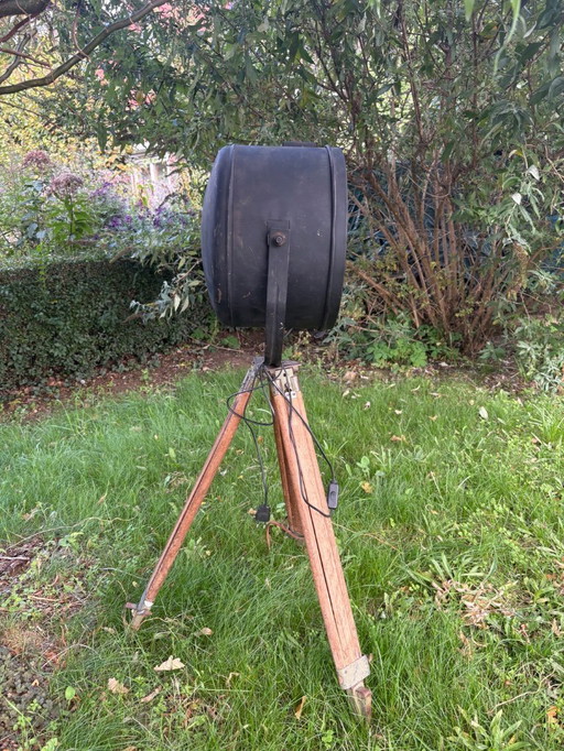 Vintage Industrial Lamp POC-35A – USSR / Soviet Union (1960-1977)