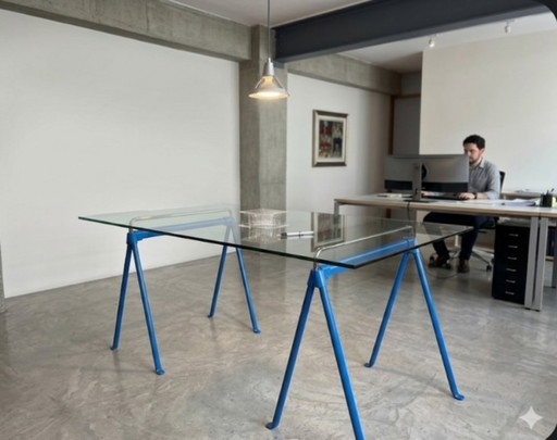 YPSILON TABLE BY ENZO MARI BLUET FOR MAGIS