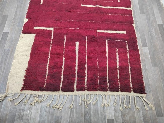 Alfombra tradicional Beni Ouraine tejida a mano, 150/250 cm. – Accupunto, Wool (photo 5 of 8)