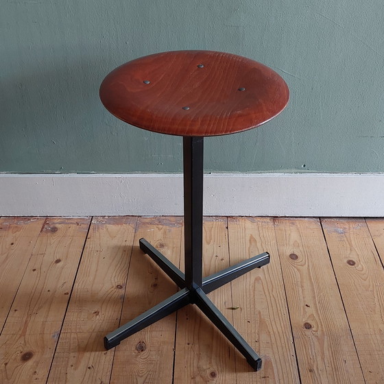 Image 1 of Set di sgabelli vintage o sgabelli da scuola