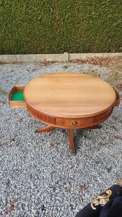 Mahoniehouten drumtafel