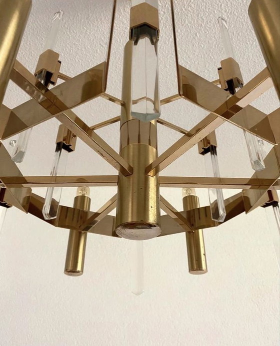 Image 1 of Plafonnier vintage Gaetano Sciolari 70s