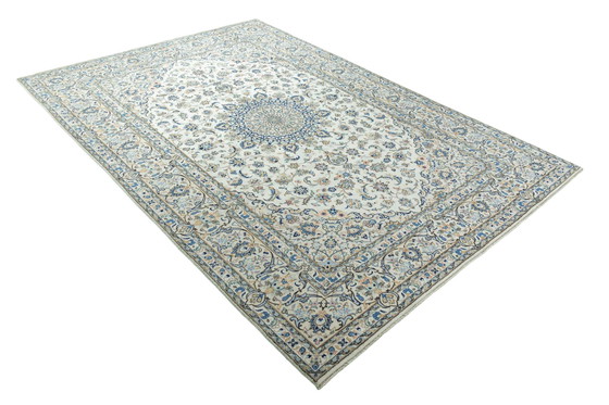 Image 1 of Tappeto orientale in sughero Kashan annodato a mano – 354 x 241 cm – Fine ed elegante – Pelo in lana di sughero