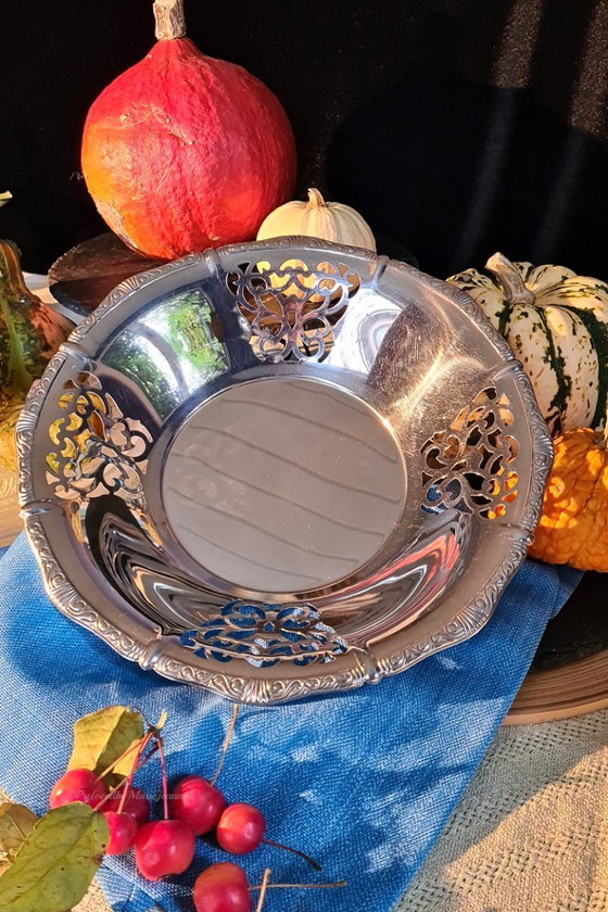 Image 1 of 1x Alessi classic bowl 18/10 stainless steel – bread basket