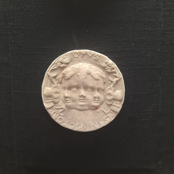 Image 1 of Moulages en plâtre anciens de Leonello d'Este, vers 1900