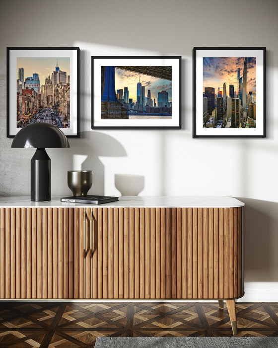 Image 1 of Soirées dans la ville I, New York - série de 3