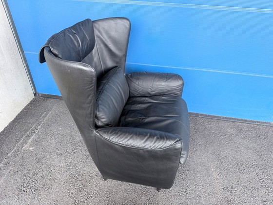 Image 1 of Set aus DS-23 Lounge-Sessel und Hocker von de Sede, 1988