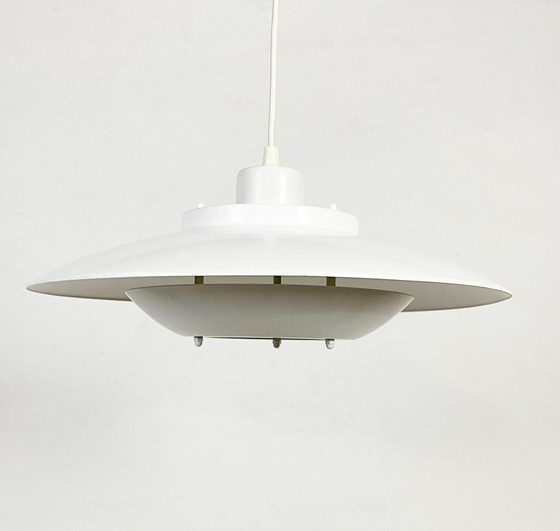 Image 1 of Scandinavische Vintage hanglamp - Vliegende Schotel - Ruimtetijdperk - 1970