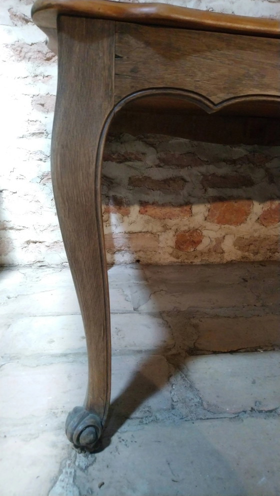 Tavolo stile Luigi XV in rovere e ciliegio. – Tavoli da pranzo, Vintage (photo 5 of 19)