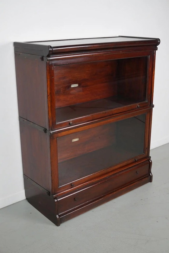 Image 1 of Librería apilable antigua de caoba de Globe Wernicke, ca. 1900