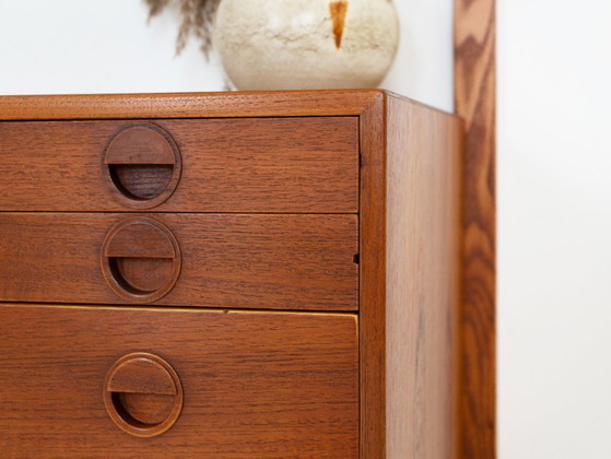 Modulaire wandkast van teakhout, Deens design, jaren 60, ontworpen door Rud Thygesen en Johnny Sørensen, (photo 24 of 32)