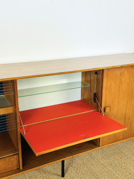 Image 1 of Enfilade haute scandinave en teck 1960