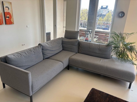 Image 1 of Cara Corner Sofa Slate Gray