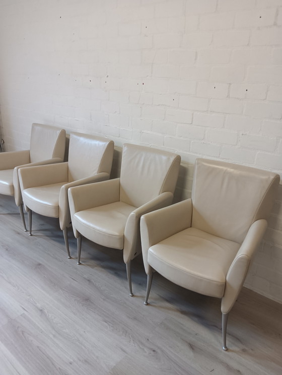 Image 1 of Rolf Benz, heavy leather chairs