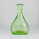 Vintage Uranium Glass Carafe / Decanter 0.5 l – Green UV-Active Glass