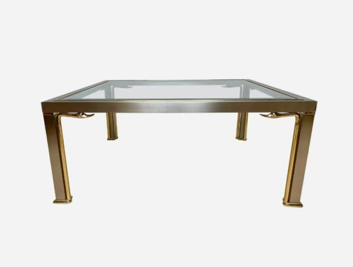 Hollywood Regency Coffee table with swan heads