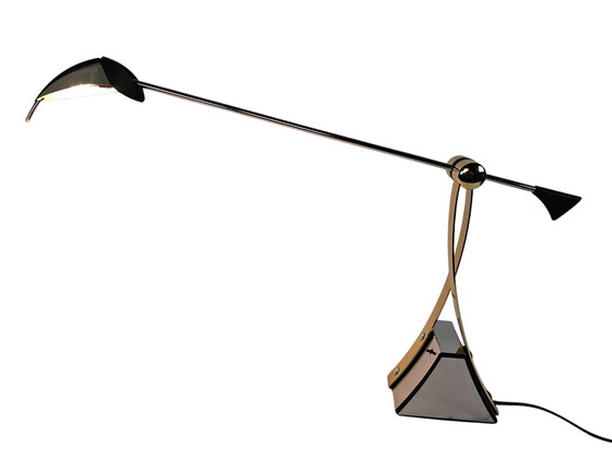 Image 1 of Brilliant-Leuchten - Table lamp - Model 06248 - Memphis Style - Brass - Germany - 90'S