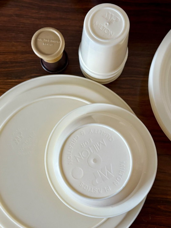 Image 1 of Vintage Retro Milton picknickset, iconisch design uit de jaren 70