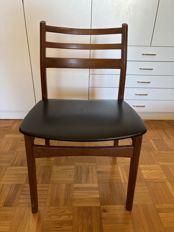 Image 1 of 4 x chaise Arkitekt Kjaerulf Bruno Hansen