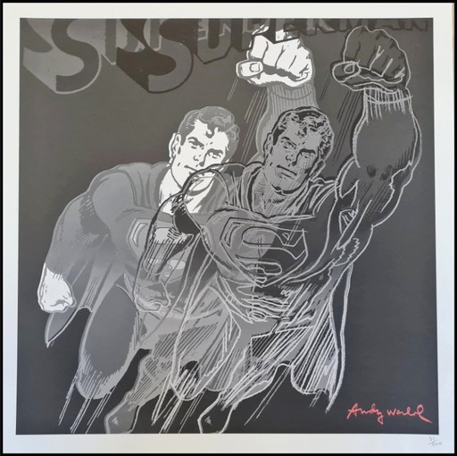 Naar Andy Warhol, Superman, jaren 80, lithografie