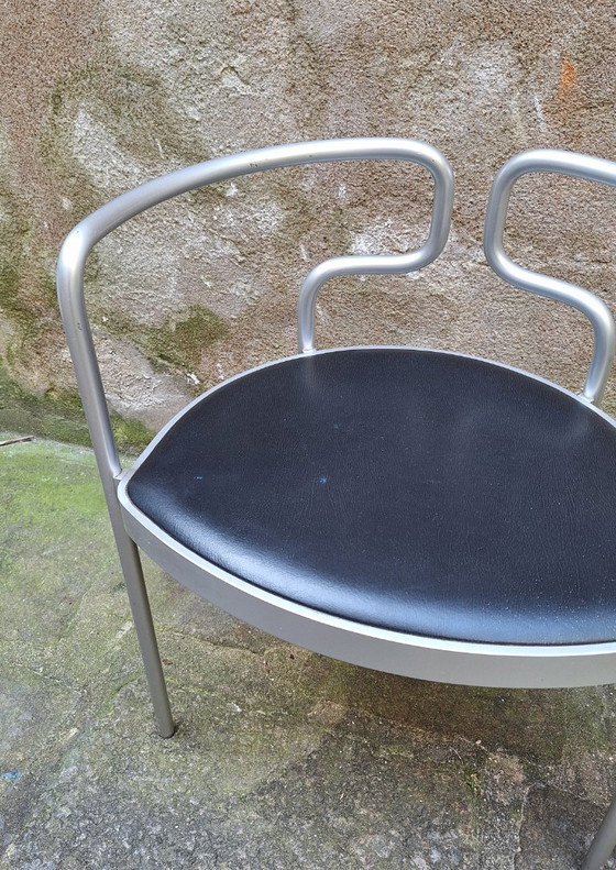 Image 1 of Coppia di poltrone in alluminio di Henning Larsen