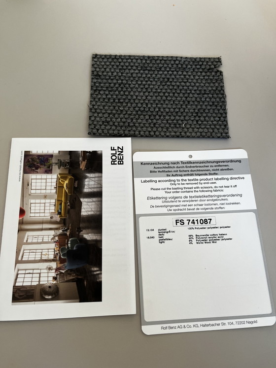 Diseño Freistil Rolf Benz 187 Sofás modulares / Juego de sofás lounge - Gris – Metal, Textile (photo 14 of 14)
