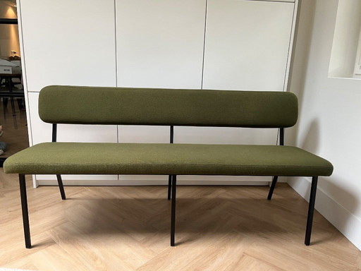 Studio Henk coode dining table bench 160 dark green