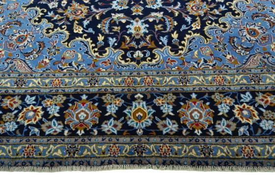 Image 1 of Handgeknoopt Kashan kurk Perzisch tapijt - 390 x 290 cm