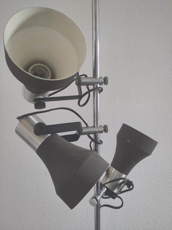 Image 1 of Lampada da terra classica con paralumi