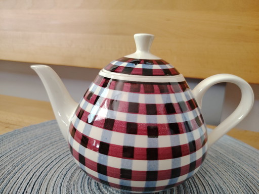 Villeroy und Boch V&B & B antike Teekanne, Entwurf Hermann Gretsch 