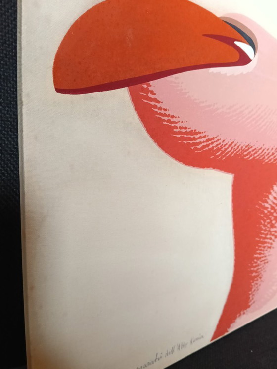 Image 1 of Armando TESTA - "Marabù dell'Alto Kenia" - Rara Serigrafia Originale Silk-Graf