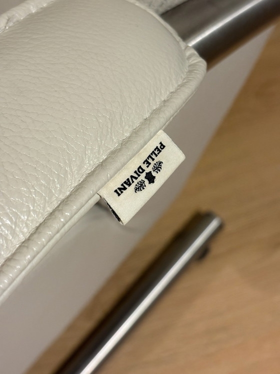 Pelle Divani Armchair – Leather, Chrome (photo 3 of 6)
