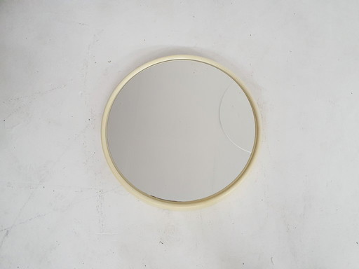 Mid-century round polyester mirror, The Netherlands 1960's