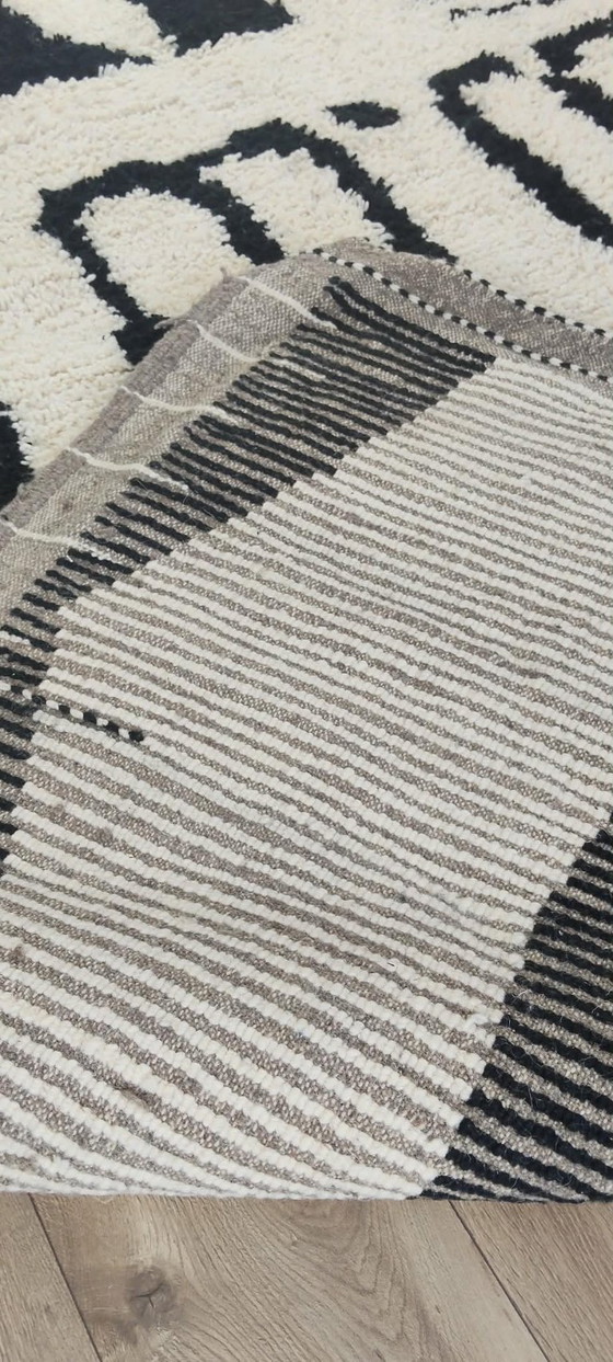 Image 1 of Tappeto berbero tappeto inondato lana nuova 220 cm x 320 cm marocchino