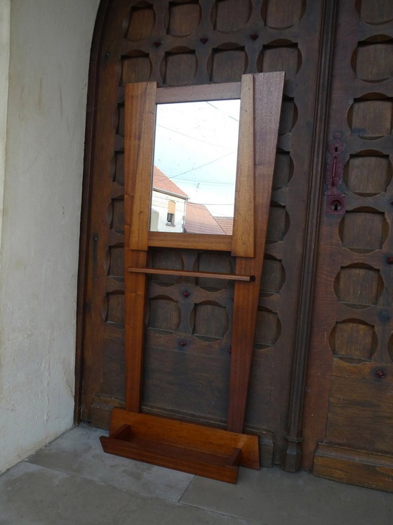 Armoire en Acajou avec Miroir, 1950 (photo 2 of 10)