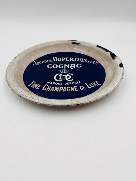 Image 1 of Vassoio smaltato Cognac Jacques Dupertuis