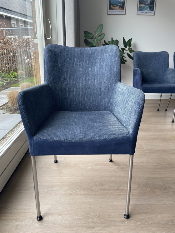 Image 1 of 4x Bert Plantagie Spargo Chaise de salle à manger