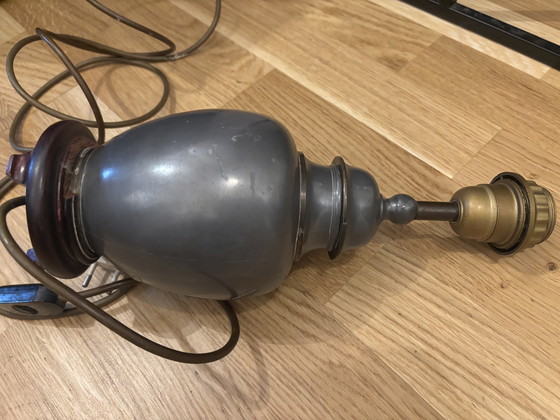 Image 1 of Lampe style asiatique vintage