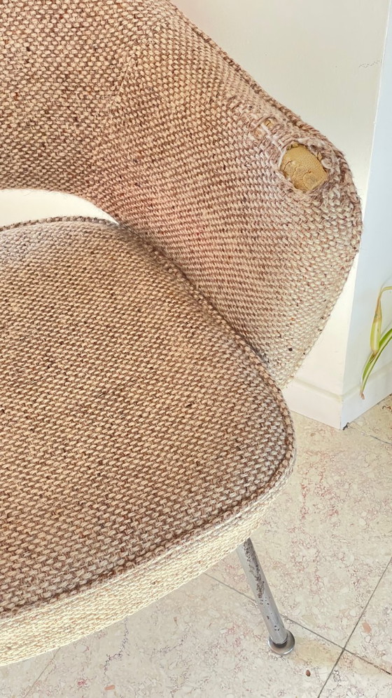 Sillón KNOLL Años 70 – Sillas auxiliares, Lana, Metal (photo 8 of 27)