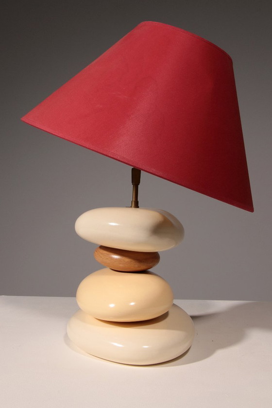 Image 1 of Lampada da tavolo Pebble di François Chatain, anni '80