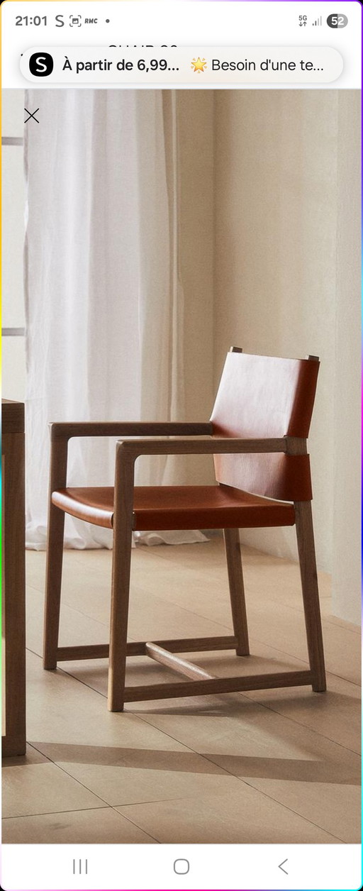 ZARA HOME STUHL VON VINCENT VAN DUYSEN