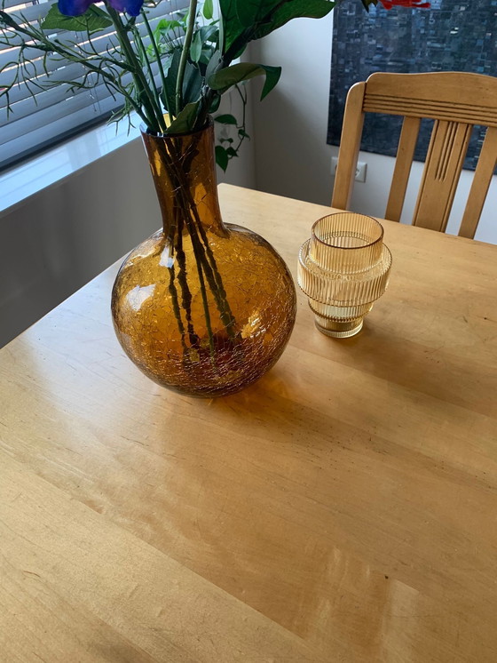 Image 1 of Vintage eethoek beuken