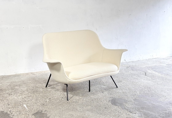 Canapé organique 2 places des années 1950, conçu par Hans Bellmann pour Straessle & Söhne, Suisse – Strässle (photo 3 of 11)