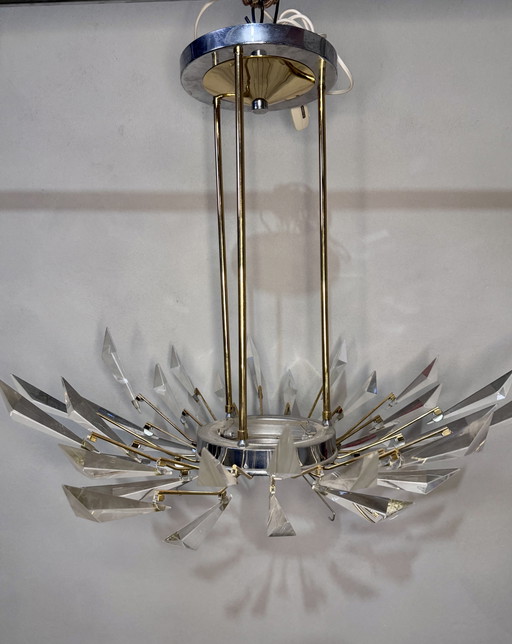 Stilkronen hanglamp uit de jaren 70