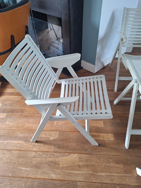 Image 1 of Set van 4x stoel 1x tafel Rex Stol