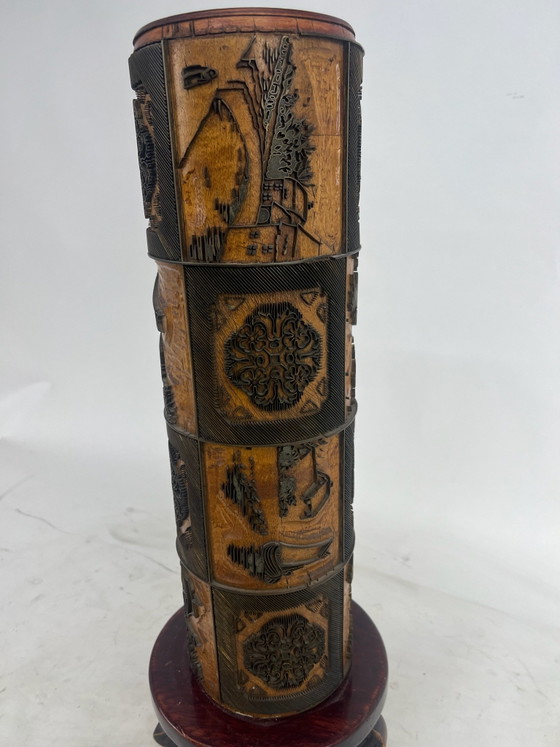 Rullo flessografico su treppiede anni '60 (RARO) – Oggetti decorativi, Metallo, Gomma (photo 3 of 6)